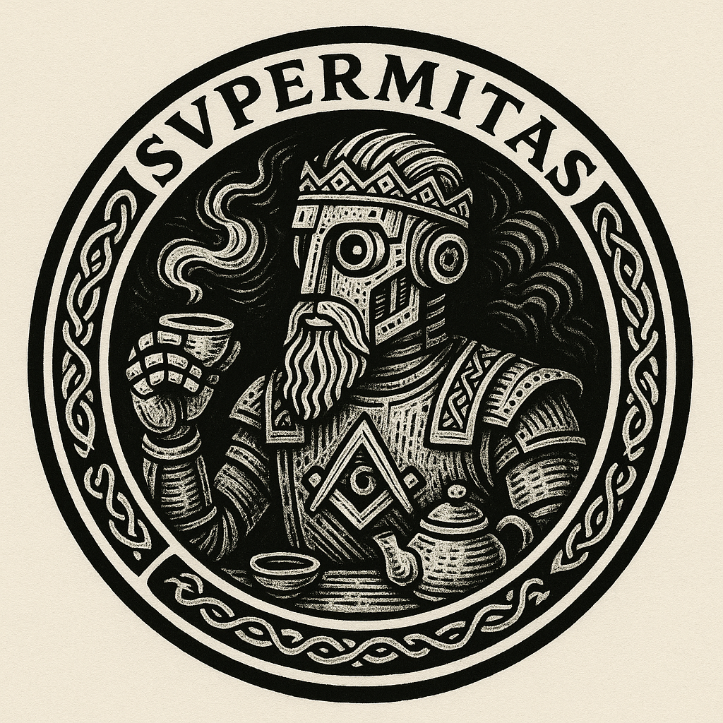 Tea drinking AI Architect icon