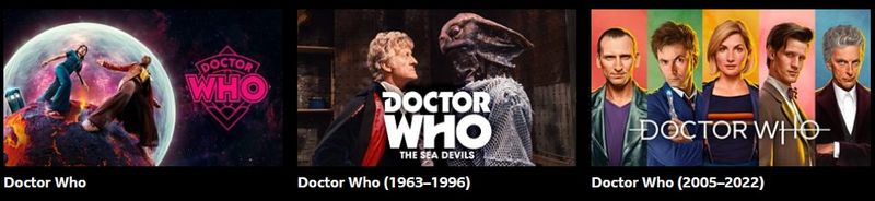 Catching up with Doctor Who